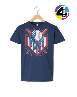 Patriot Drip Slugger Youth Tee