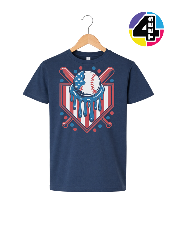 Patriot Drip Slugger Youth Tee