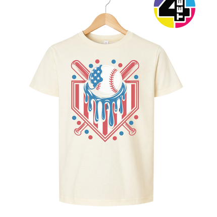 Patriot Drip Slugger Youth Tee