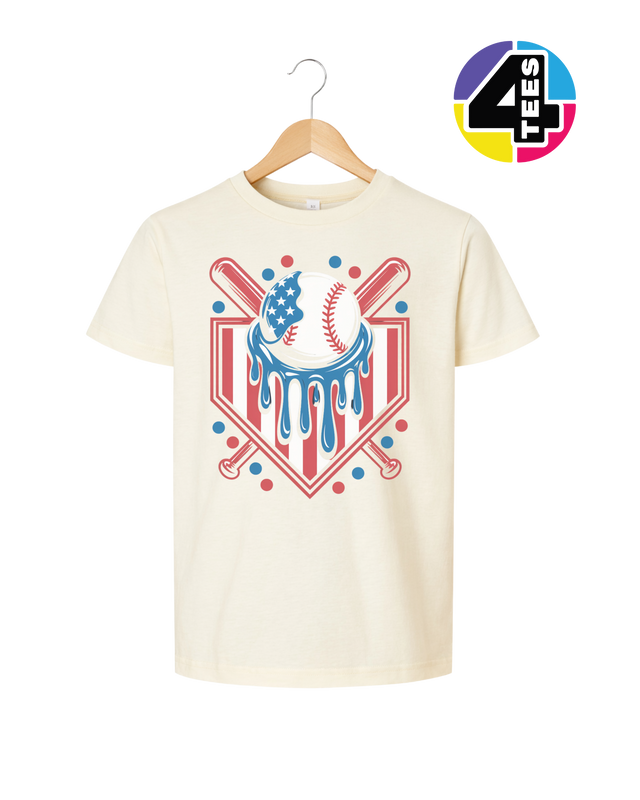 Patriot Drip Slugger Youth Tee