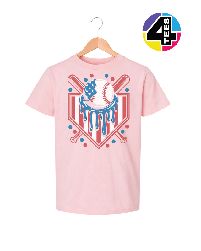 Patriot Drip Slugger Youth Tee