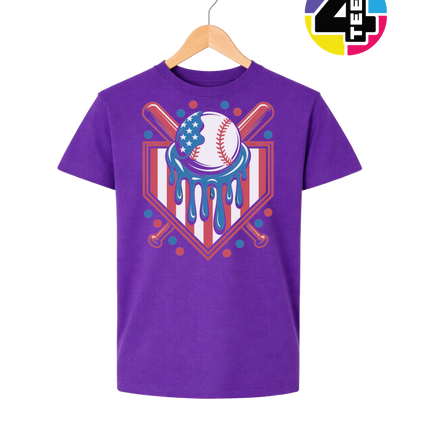 Patriot Drip Slugger Youth Tee