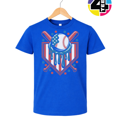 Patriot Drip Slugger Youth Tee