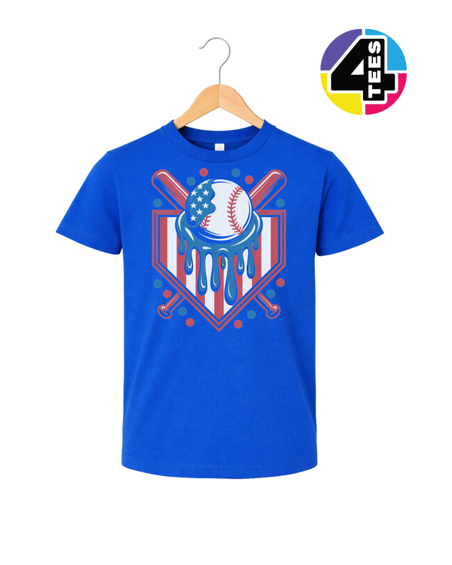 Patriot Drip Slugger Youth Tee