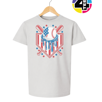 Patriot Drip Slugger Youth Tee