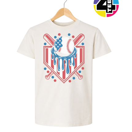 Patriot Drip Slugger Youth Tee