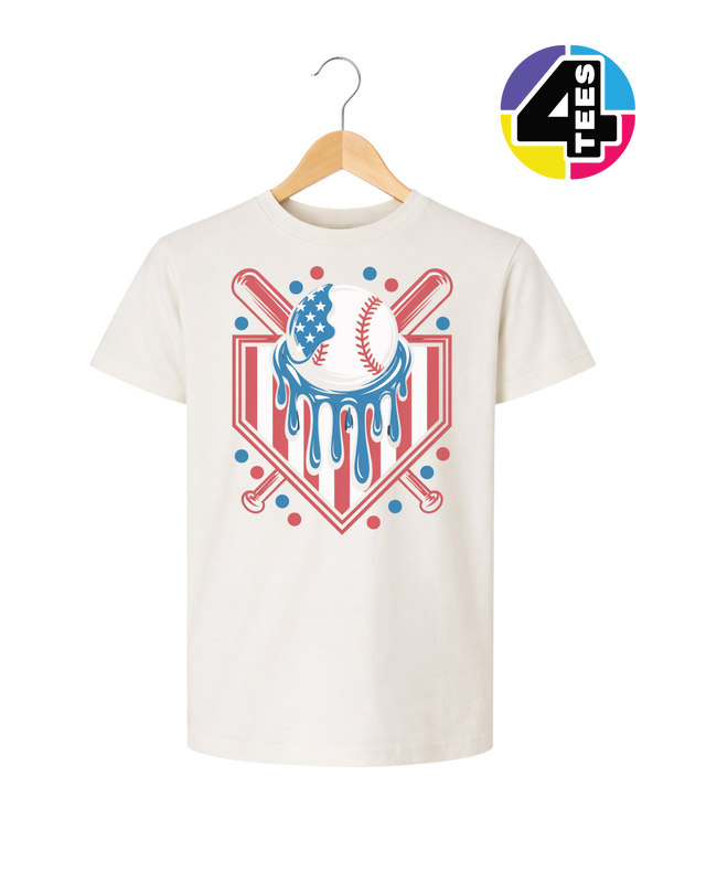 Patriot Drip Slugger Youth Tee