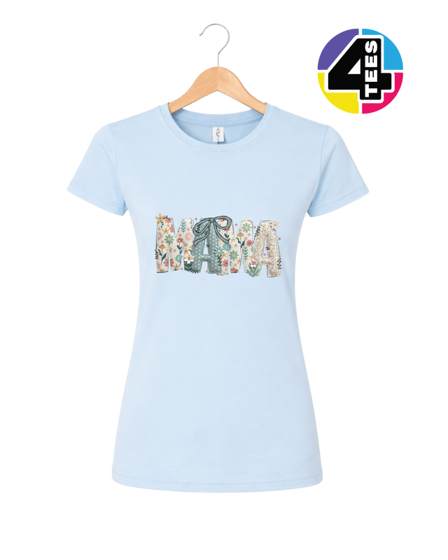 Patchwork Bloom Mama Women's Tee
