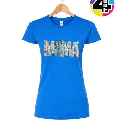 Patchwork Bloom Mama Women's Tee