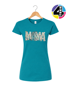 Patchwork Bloom Mama Women's Tee