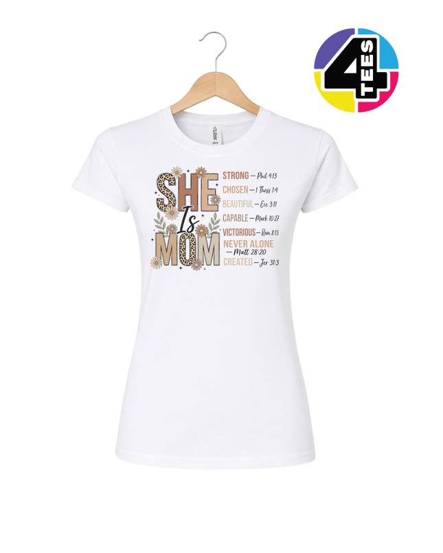 She Is Mom Women's Tee