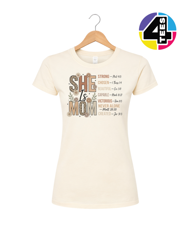 She Is Mom Women's Tee