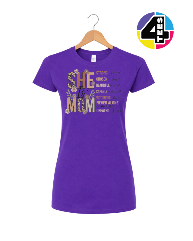 She Is Mom Women's Tee