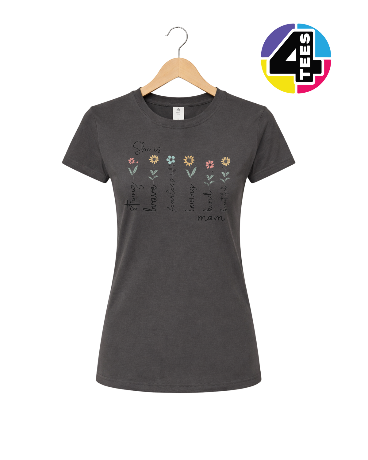 Blooming Strength Mom Women's Tee