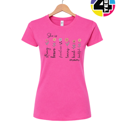 Blooming Strength Mama Women's Tee
