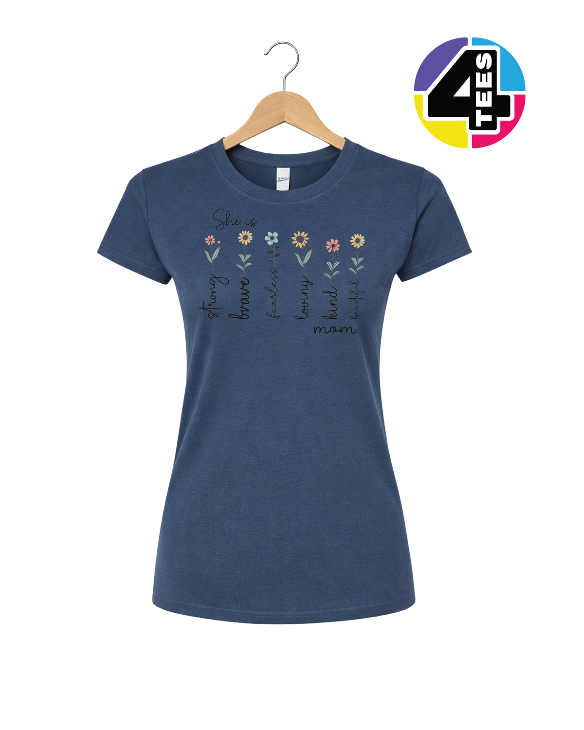 Blooming Strength Mom Women's Tee