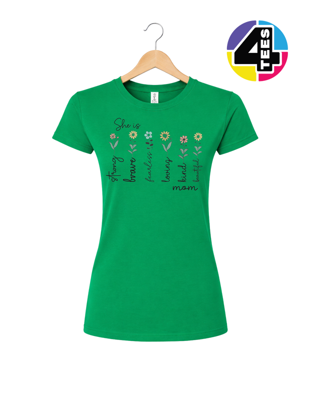Blooming Strength Mom Women's Tee