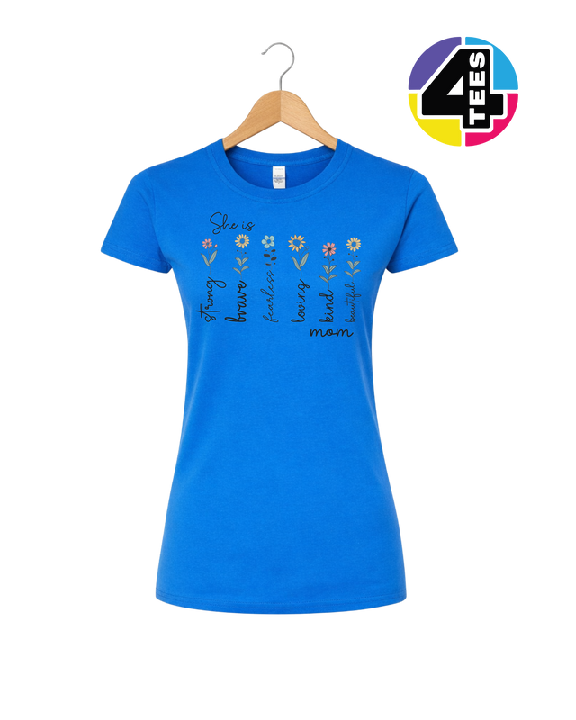 Blooming Strength Mom Women's Tee
