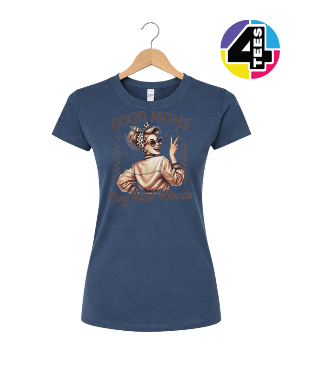 Retro Rebel Mom Vibes Women's Tee