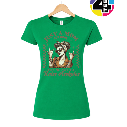 Just a Mom Out Here Women's Tee