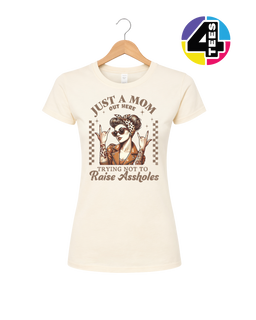 Just a Mom Out Here Women's Tee