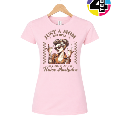 Just a Mom Out Here Women's Tee