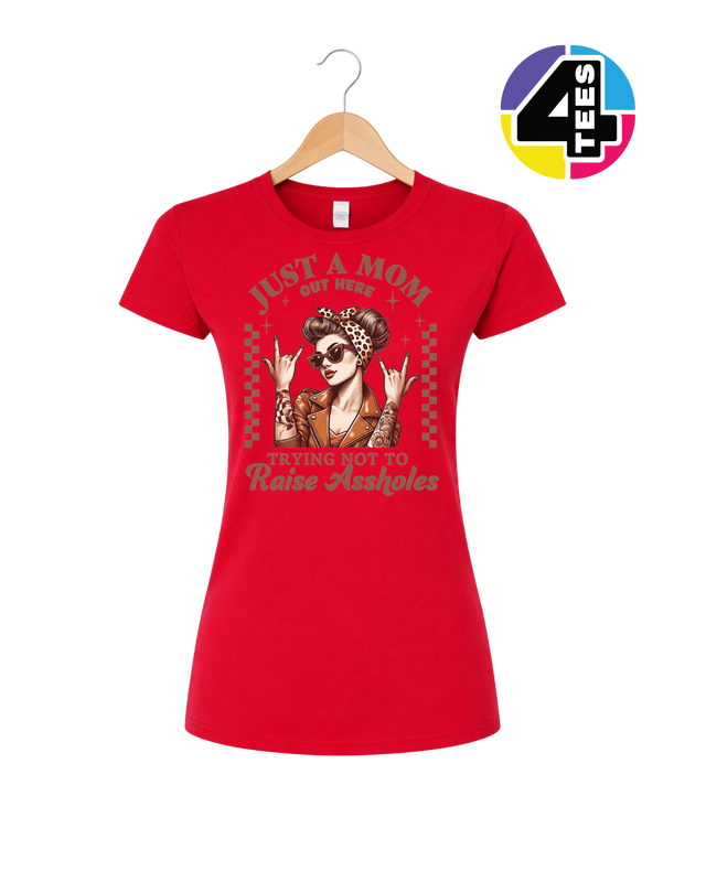 Just a Mom Out Here Women's Tee