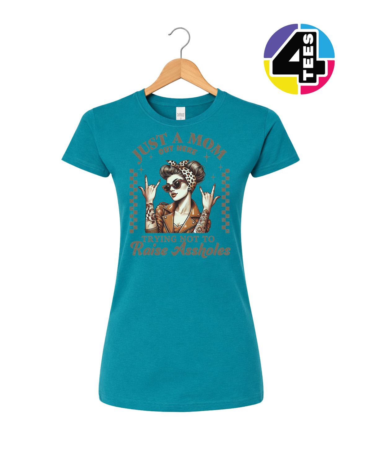 Just a Mom Out Here Women's Tee