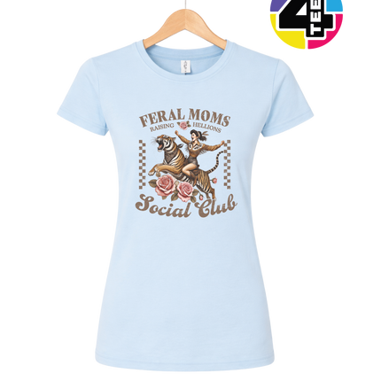 Feral Moms Social Club Women's Tee