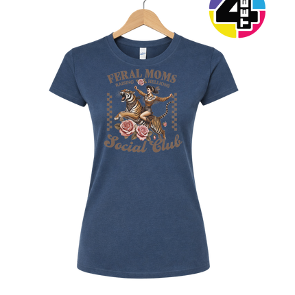 Feral Moms Social Club Women's Tee