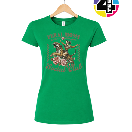 Feral Moms Social Club Women's Tee