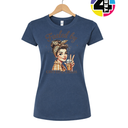 Fueled by Coffee & Chaos Women's Tee