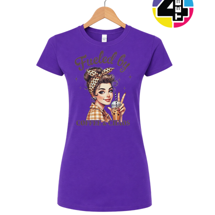 Fueled by Coffee & Chaos Women's Tee