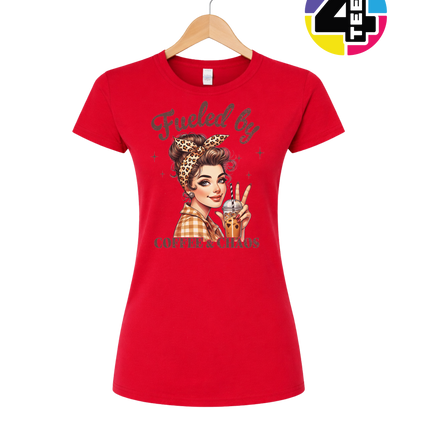 Fueled by Coffee & Chaos Women's Tee