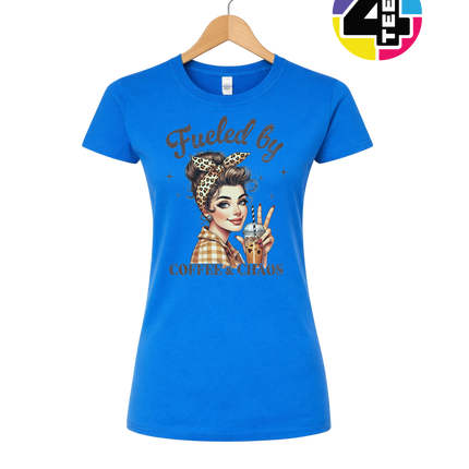 Fueled by Coffee & Chaos Women's Tee