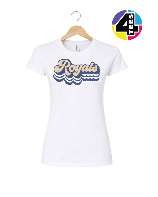 Kansas City Baseball Spangle Women's Tee