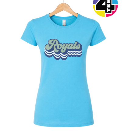 Kansas City Baseball Spangle Women's Tee