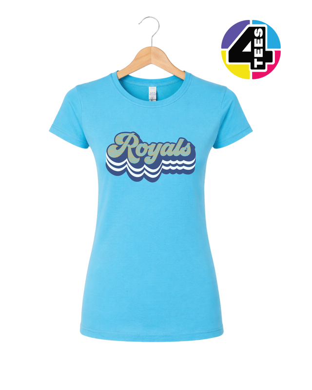 Kansas City Baseball Spangle Women's Tee