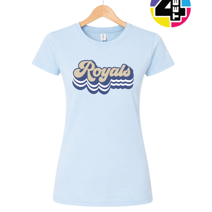 Kansas City Baseball Spangle Women's Tee