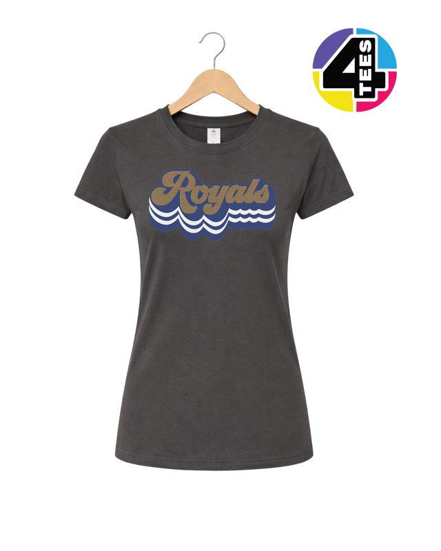 Kansas City Baseball Spangle Women's Tee