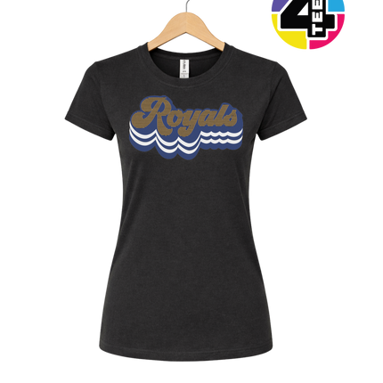 Kansas City Baseball Spangle Women's Tee