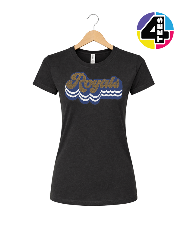 Kansas City Baseball Spangle Women's Tee