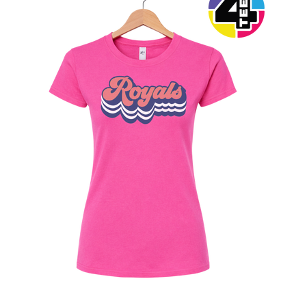 Kansas City Baseball Spangle Women's Tee