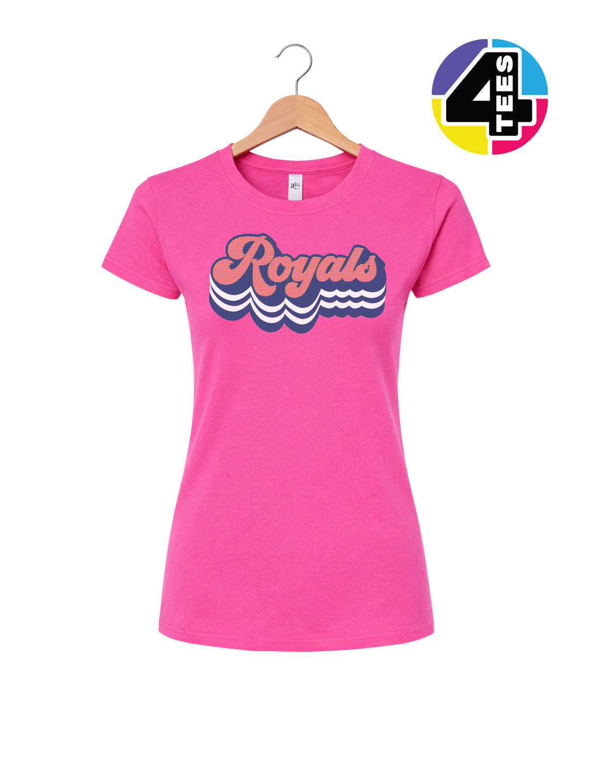 Kansas City Baseball Spangle Women's Tee