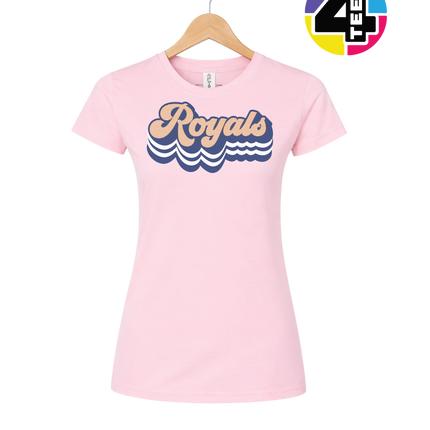 Kansas City Baseball Spangle Women's Tee