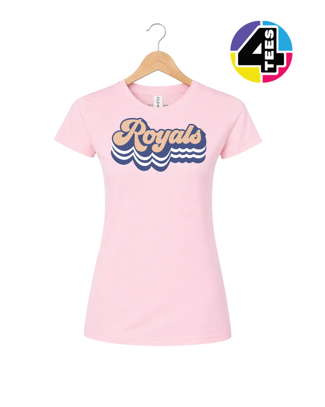 Kansas City Baseball Spangle Women's Tee