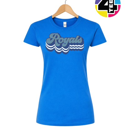 Kansas City Baseball Spangle Women's Tee
