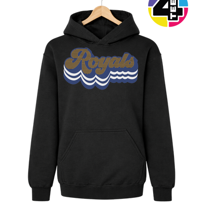 Kansas City Baseball Spangle Youth Hoodie