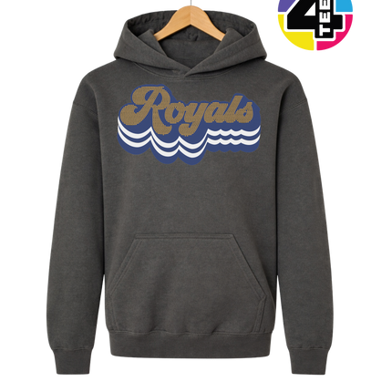 Kansas City Baseball Spangle Youth Hoodie