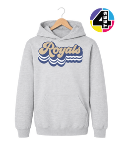 Kansas City Baseball Spangle Youth Hoodie